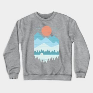 Cabin In The Snow Crewneck Sweatshirt